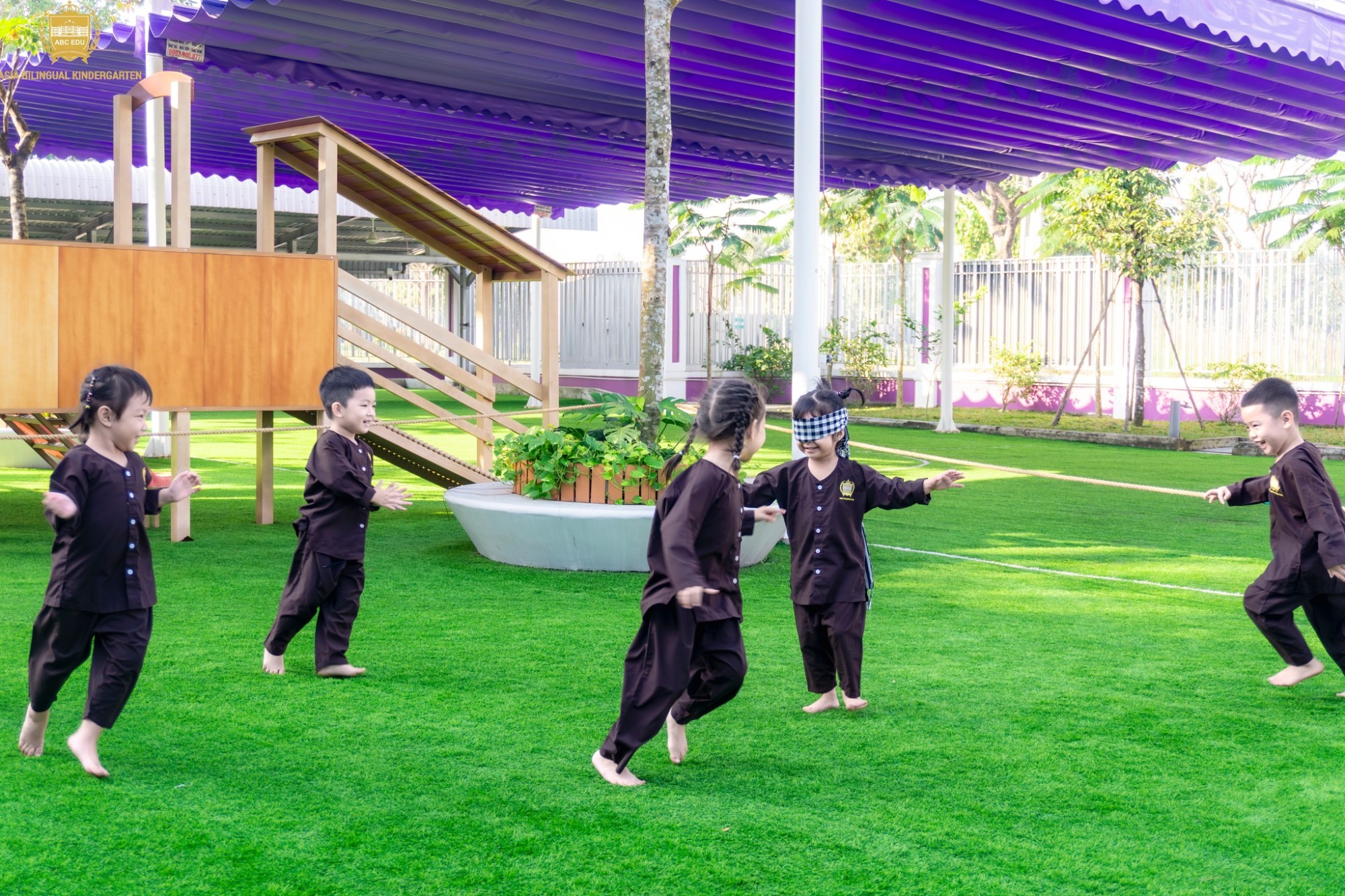 TRÒ CHƠI DÂN GIAN – GIỮ GÌN NÉT ĐẸP TUỔI THƠ TẠI TRƯỜNG MẦM NON Á CHÂU LONG THÀNH