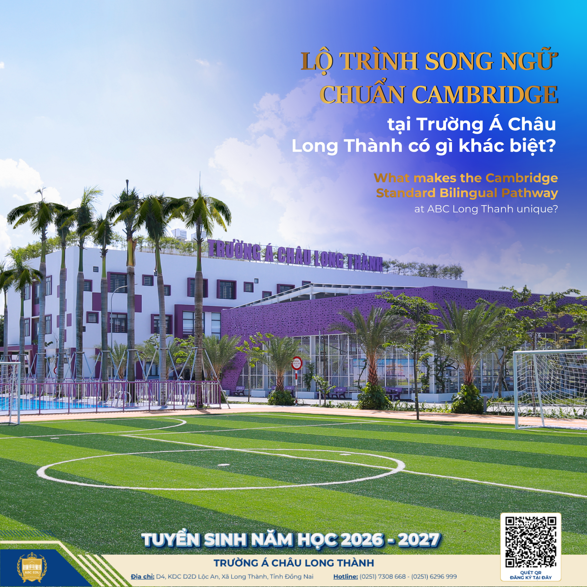 LỘ TRÌNH SONG NGỮ CHUẨN CAMBRIDGE TẠI TRƯỜNG Á CHÂU LONG THÀNH CÓ GÌ KHÁC BIỆT?