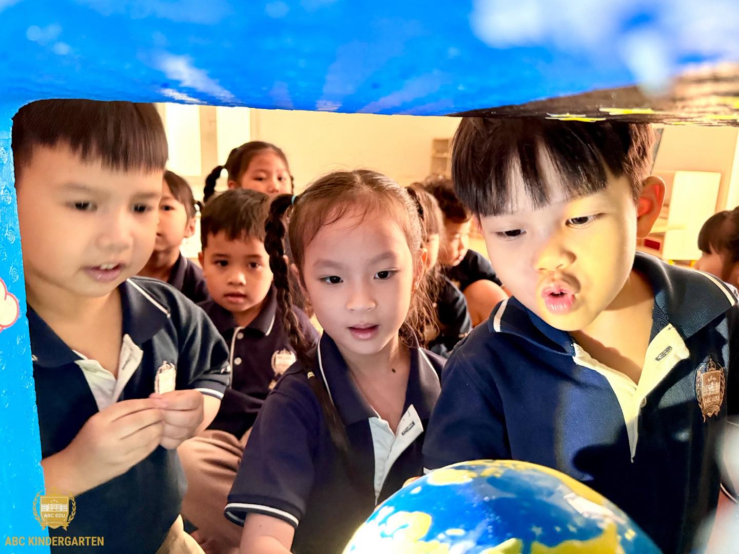 BÉ VUI KHÁM PHÁ NGÀY VÀ ĐÊM TẠI TRƯỜNG MẦM NON Á CHÂU LONG THÀNH