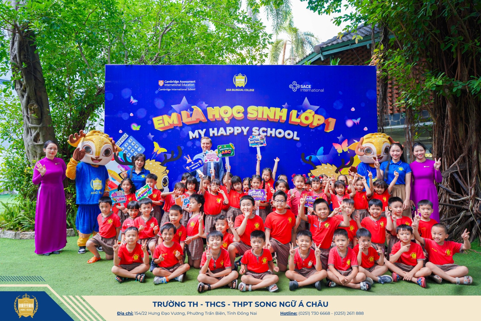 EM LÀ HỌC SINH LỚP 1 – CHẠM NGÕ HÀNH TRÌNH MỚI TẠI TRƯỜNG TH-THCS-THPT SONG NGỮ Á CHÂU