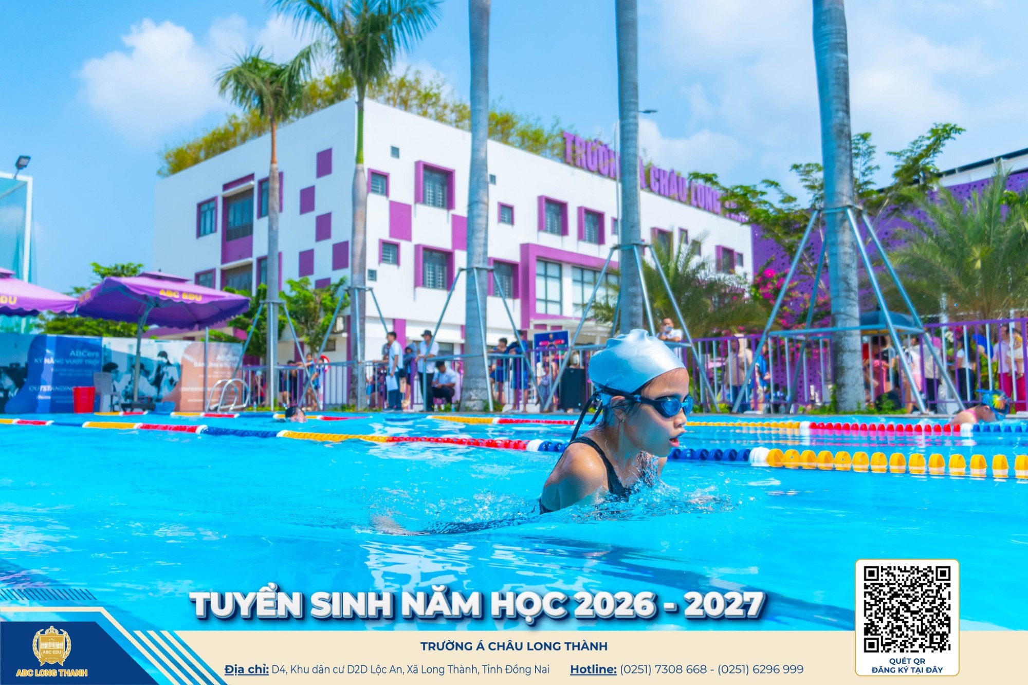 GIẢI BƠI LỘI MỞ RỘNG – CÚP Á CHÂU LONG THÀNH LẦN 1 NĂM 2026: SÂN CHƠI THỂ THAO BỔ ÍCH CHO HỌC SINH