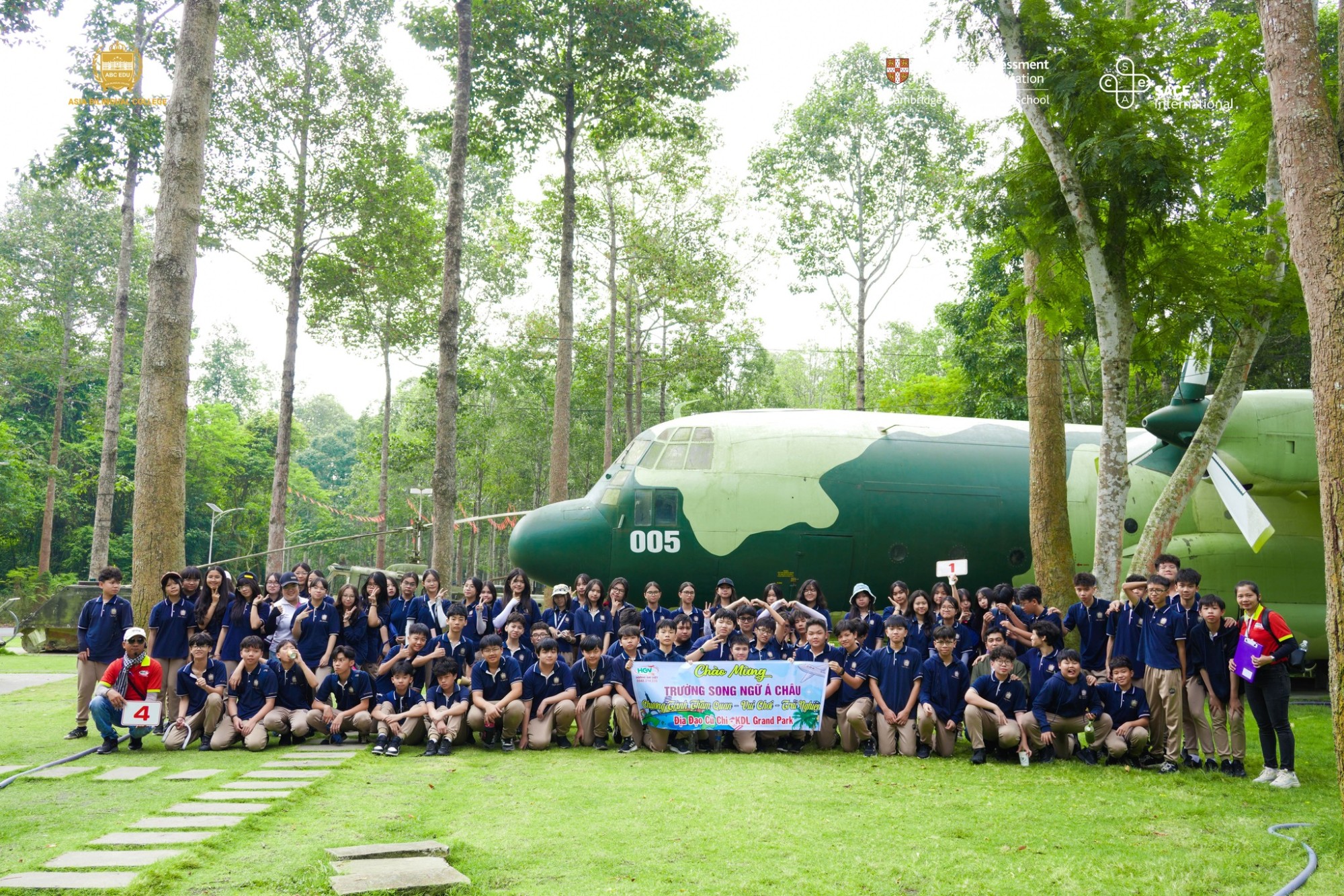 HÀNH TRÌNH VỀ NGUỒN – TRẢI NGHIỆM ĐÁNG NHỚ CỦA HỌC SINH KHỐI 8 TẠI TRƯỜNG TH – THCS – THPT SONG NGỮ Á CHÂU