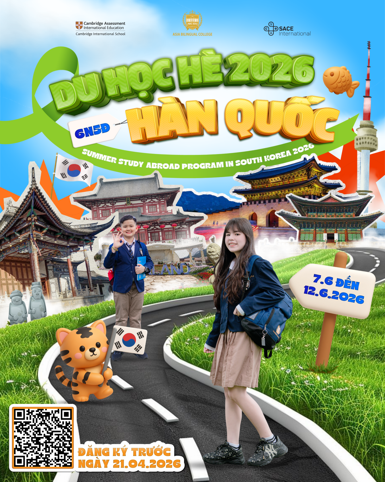 DU HỌC HÈ HÀN QUỐC 2026: HÀNH TRÌNH GIÁO DỤC – TRẢI NGHIỆM – TRƯỞNG THÀNH CÙNG ABC EDU