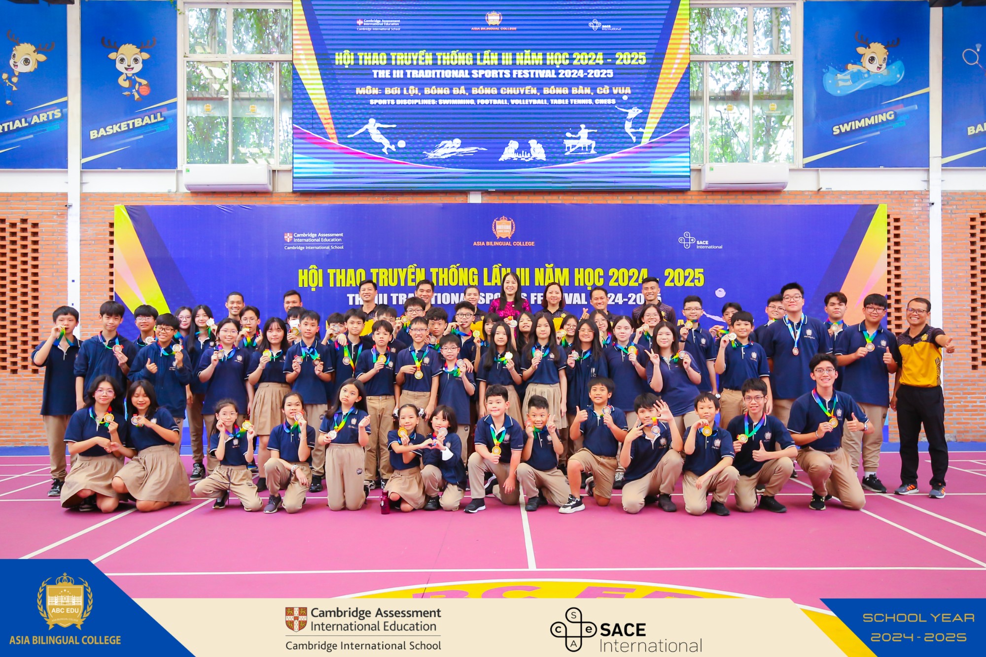 HỘI THAO TRUYỀN THỐNG LẦN III - NĂM HỌC 2024-2025 – KHÉP LẠI MỘT MÙA GIẢI ĐẦY CẢM XÚC TẠI TRƯỜNG SONG NGỮ Á CHÂU