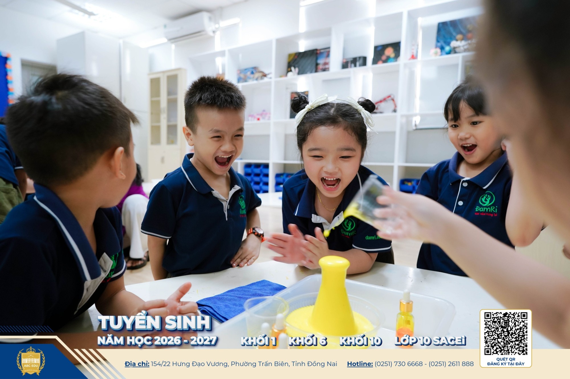 KHÁM PHÁ 360 ĐỘ TỌA ĐỘ HỌC TẬP CÙNG NHỮNG BÚP MĂNG NON TẠI TRƯỜNG TH-THCS-THPT SONG NGỮ Á CHÂU