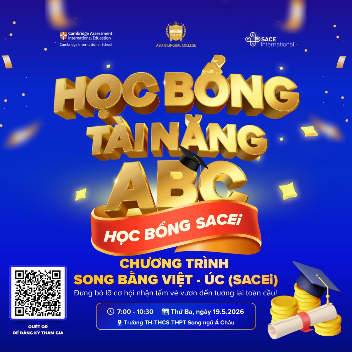 CHINH PHỤC HỌC BỔNG SACEI – SỞ HỮU TẤM BẰNG TÚ TÀI QUỐC TẾ NGAY TẠI ĐỒNG NAI