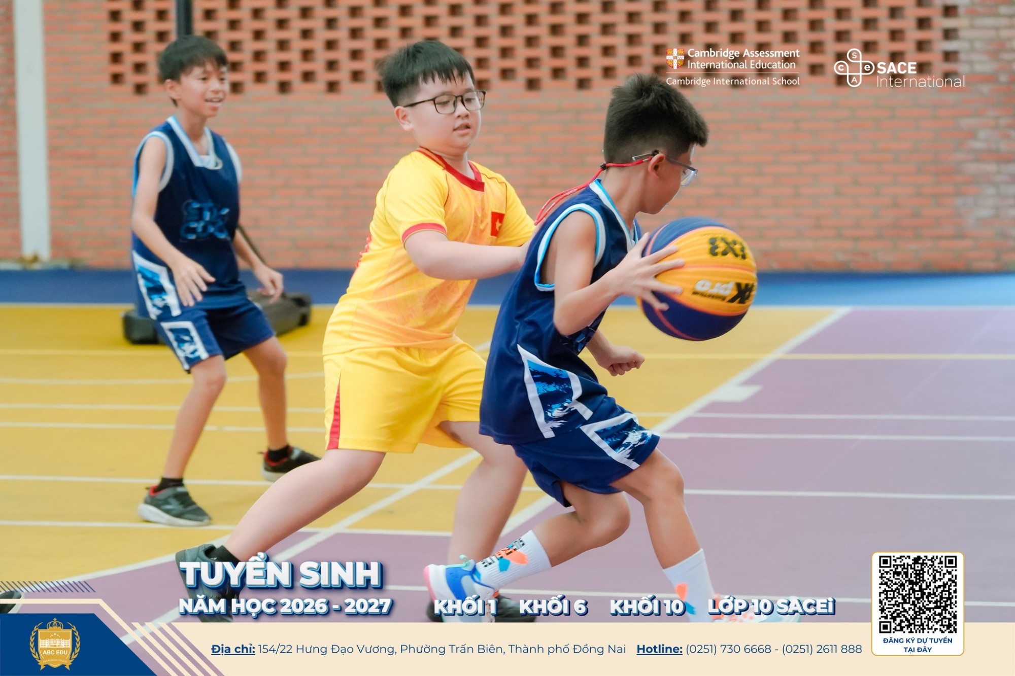 KHÍ THẾ ABCERS BÙNG NỔ TRÊN TỪNG SÂN ĐẤU TẠI TRƯỜNG TH-THCS-THPT SONG NGỮ Á CHÂU