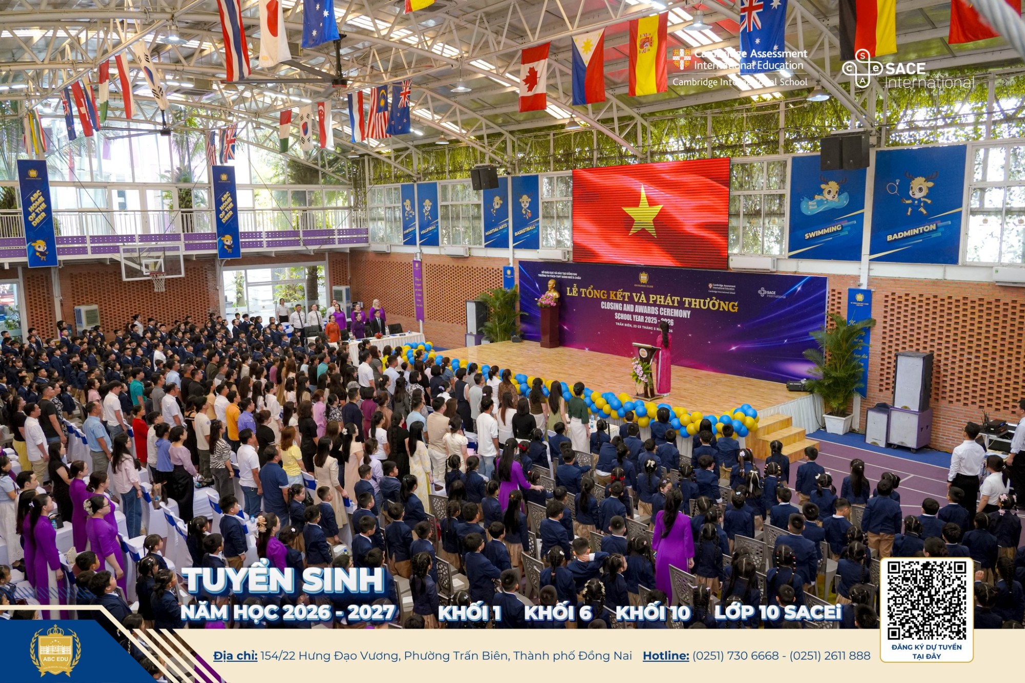 LỄ TỔNG KẾT NĂM HỌC 2025 – 2026: TRỌN VẸN HÀNH TRÌNH TRI THỨC, TỰ HÀO DẤU ẤN Á CHÂU