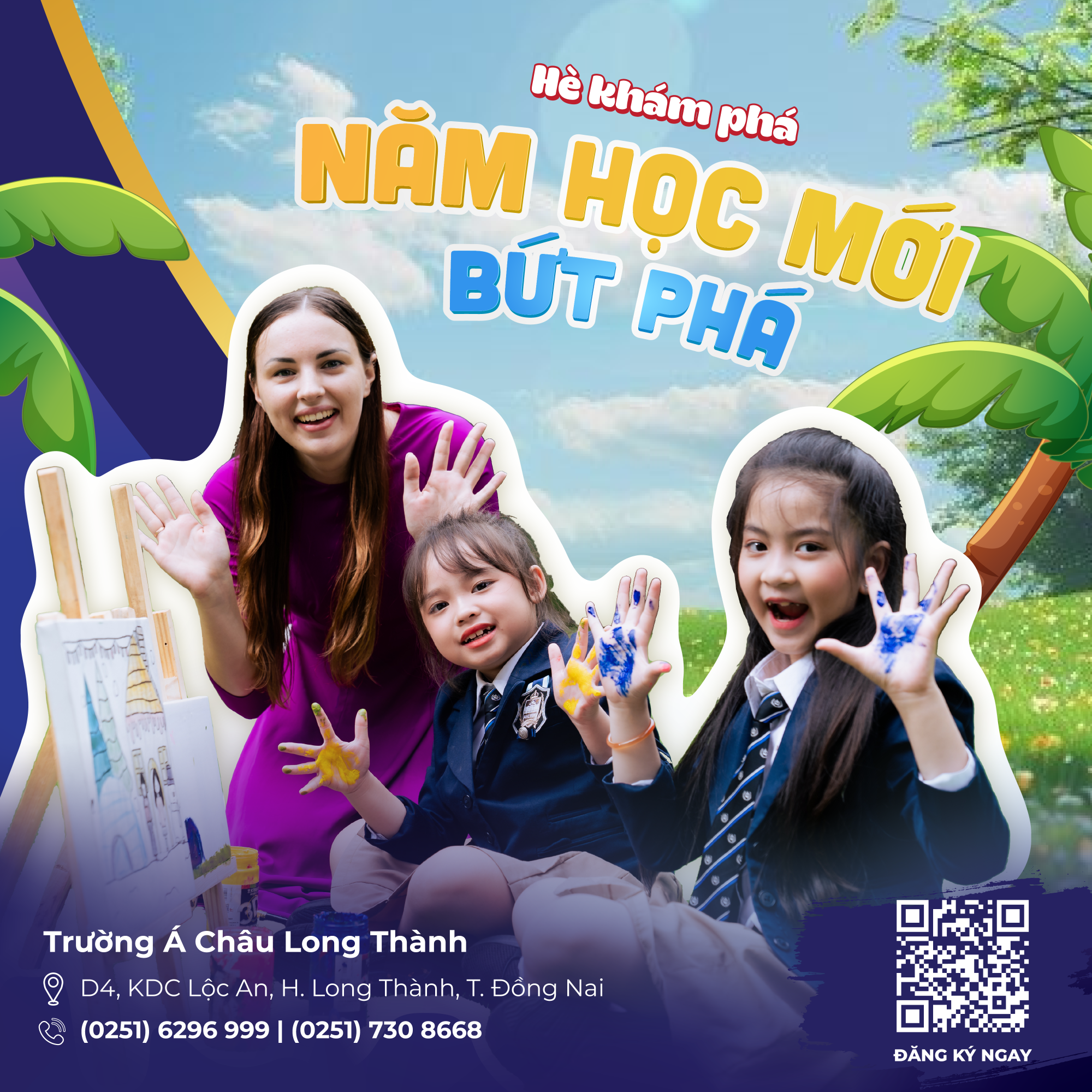 HÈ KHÁM PHÁ – NĂM HỌC MỚI BỨT PHÁ CÙNG TRƯỜNG Á CHÂU LONG THÀNH