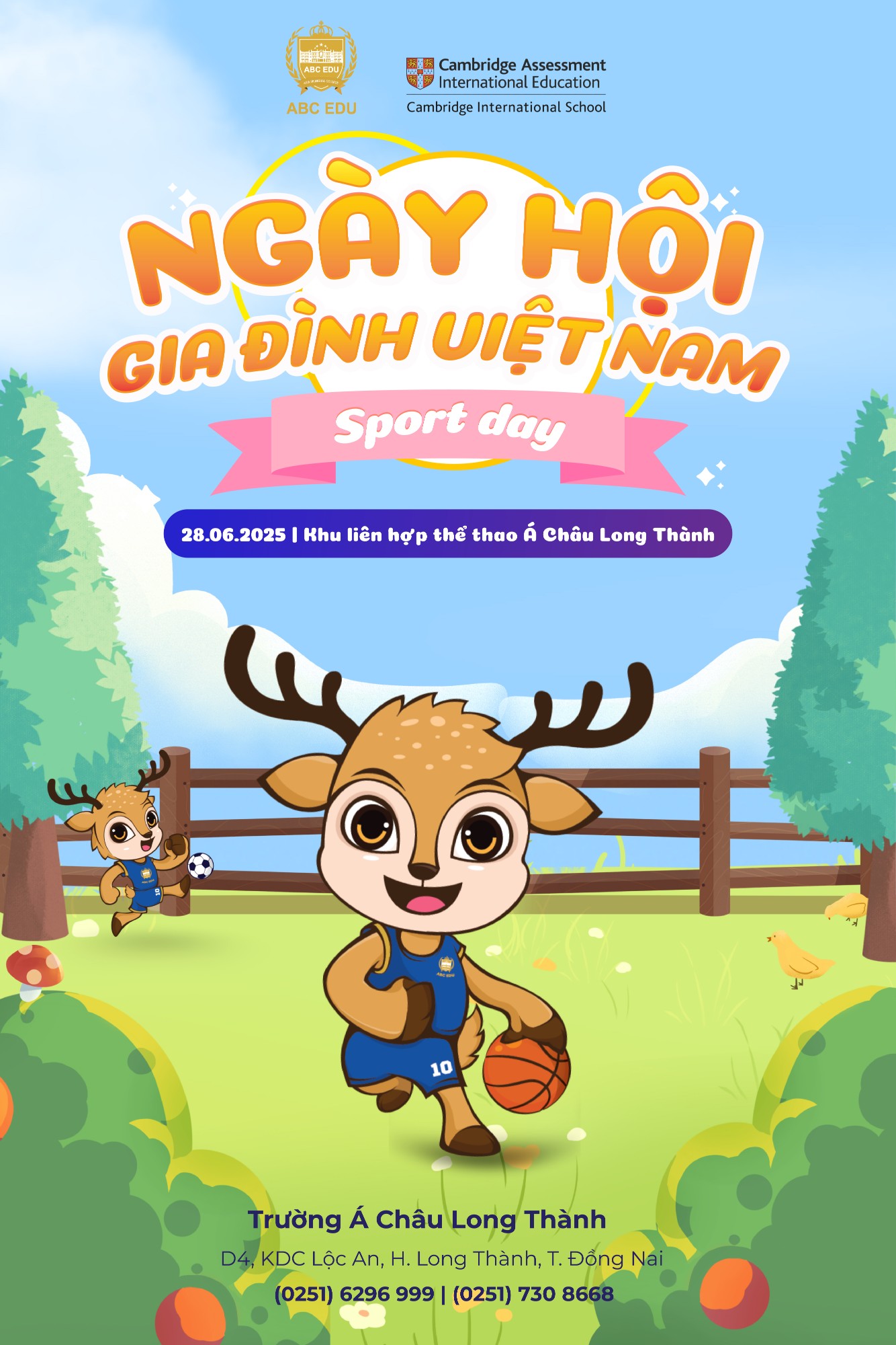 NGÀY HỘI GIA ĐÌNH TẠI TRƯỜNG Á CHÂU LONG THÀNH – GẮN KẾT YÊU THƯƠNG, LAN TỎA NĂNG LƯỢNG TÍCH CỰC