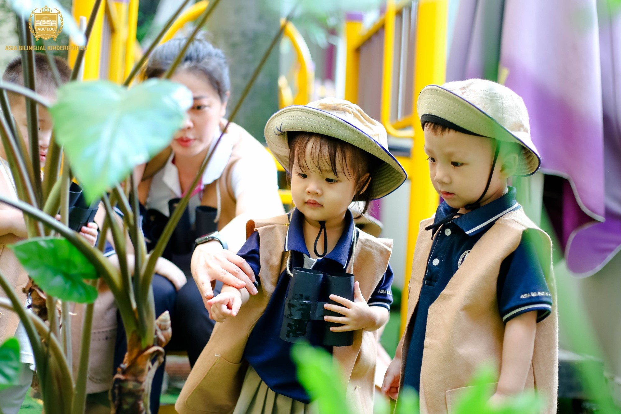 Bé Làm Nhà Thám Hiểm: Hành trình khám phá thế giới diệu kỳ tại Trường Mầm non ABC Á Châu
