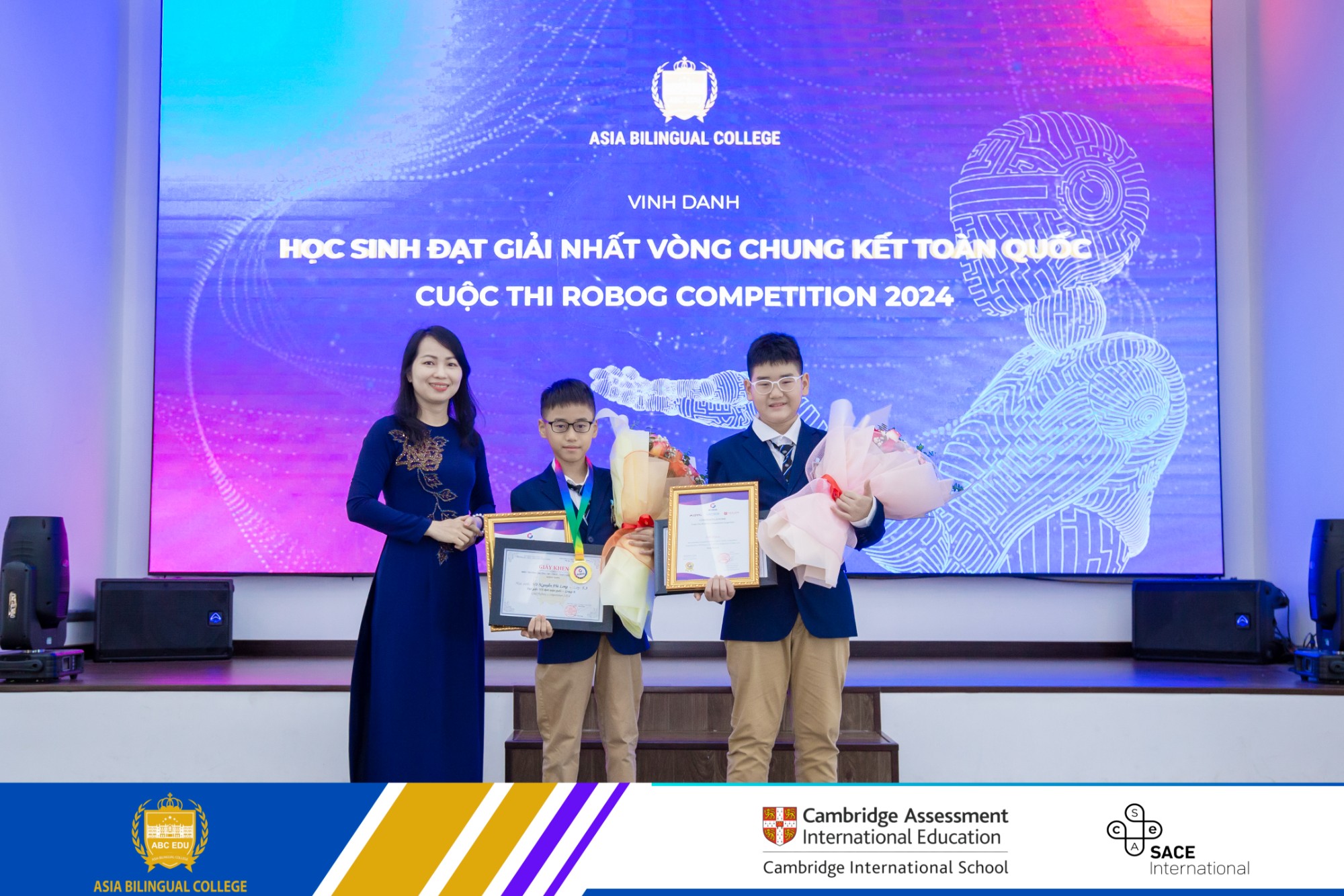 HỌC SINH ABC EDU XUẤT SẮC ĐĂNG QUANG VÔ ĐỊCH QUỐC GIA RoboG 2024 - ĐẠI DIỆN VIỆT NAM DỰ THI QUỐC TẾ