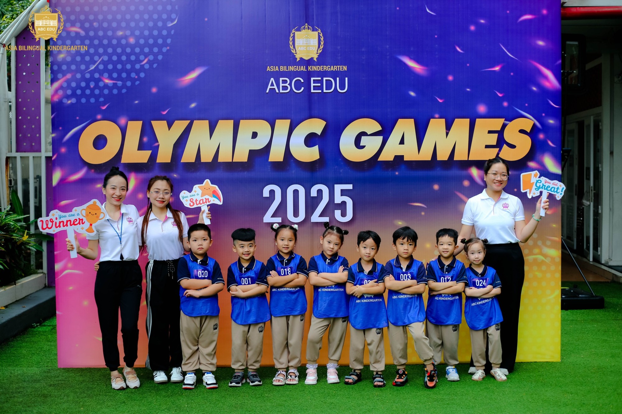 Olympic Games 2025: Mở Màn Năm Học Mới Đầy Năng Lượng Tại Trường Mầm non Song ngữ Á Châu
