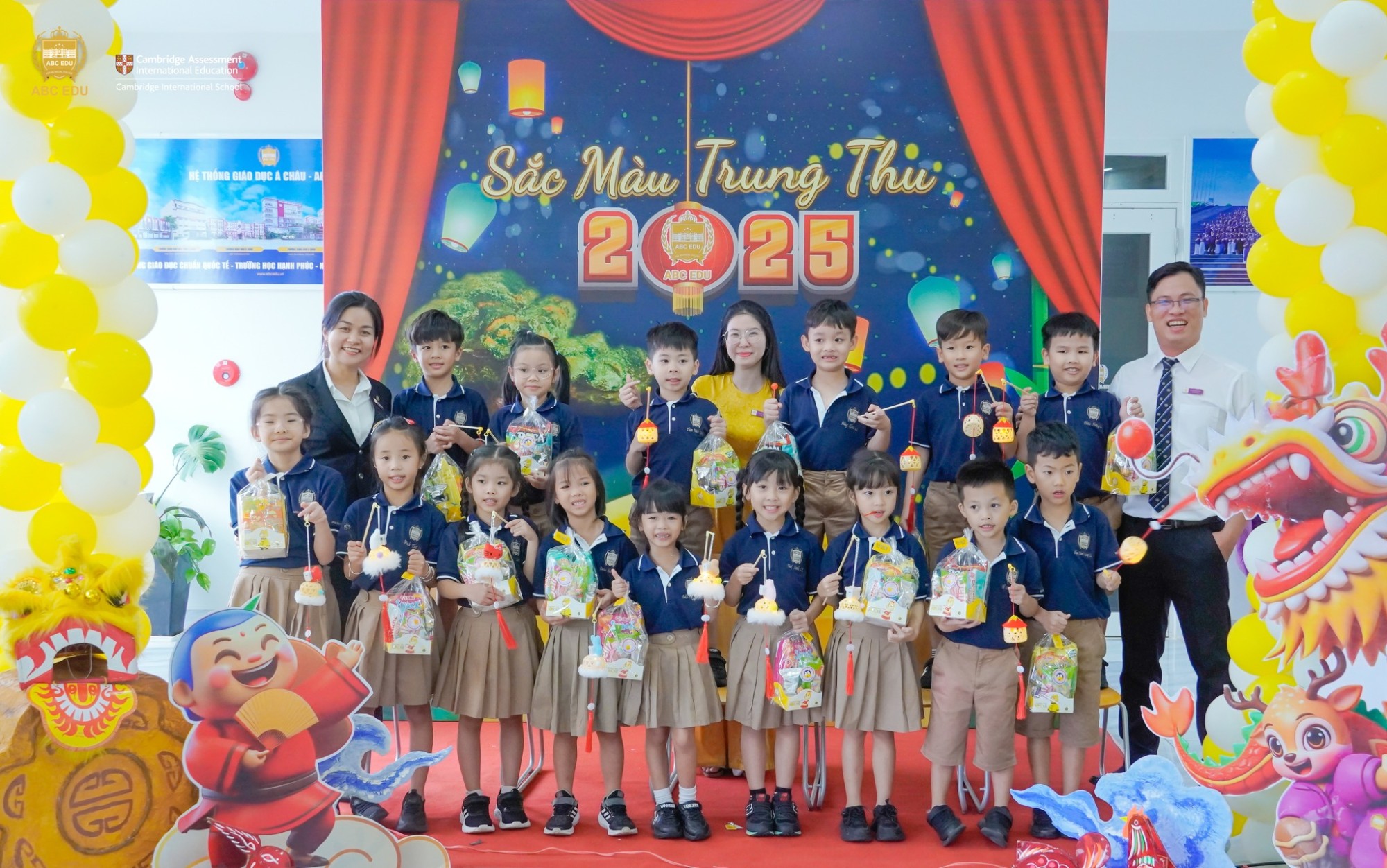 LỄ HỘI PHÁ CỖ TRUNG THU TẠI TRƯỜNG Á CHÂU LONG THÀNH