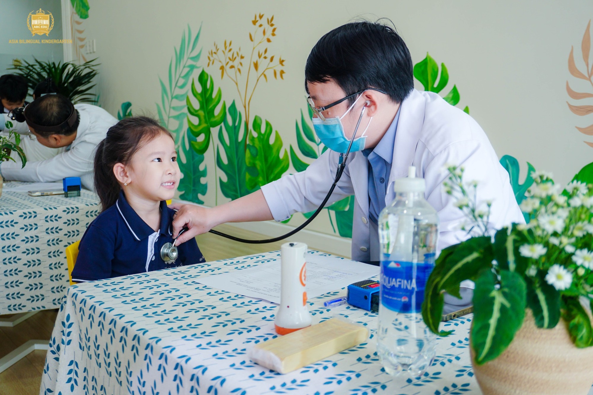 KHÁM SỨC KHỎE ĐẦU NĂM – CHĂM SÓC SỨC KHỎE TOÀN DIỆN CHO CÁC BÉ TẠI TRƯỜNG MẦM NON Á CHÂU LONG THÀNH