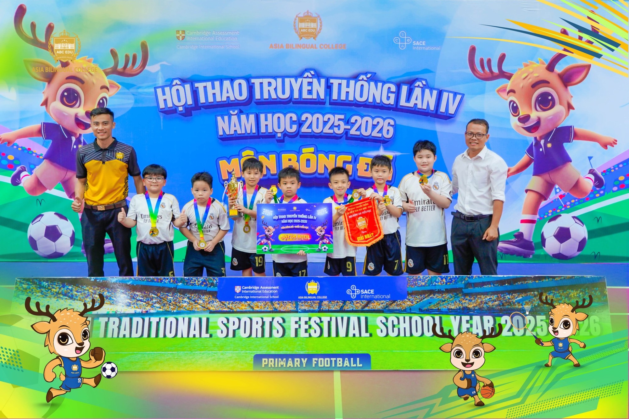 BẾ MẠC HỘI THAO TRUYỀN THỐNG LẦN IV – MÔN BÓNG ĐÁ TIỂU HỌC