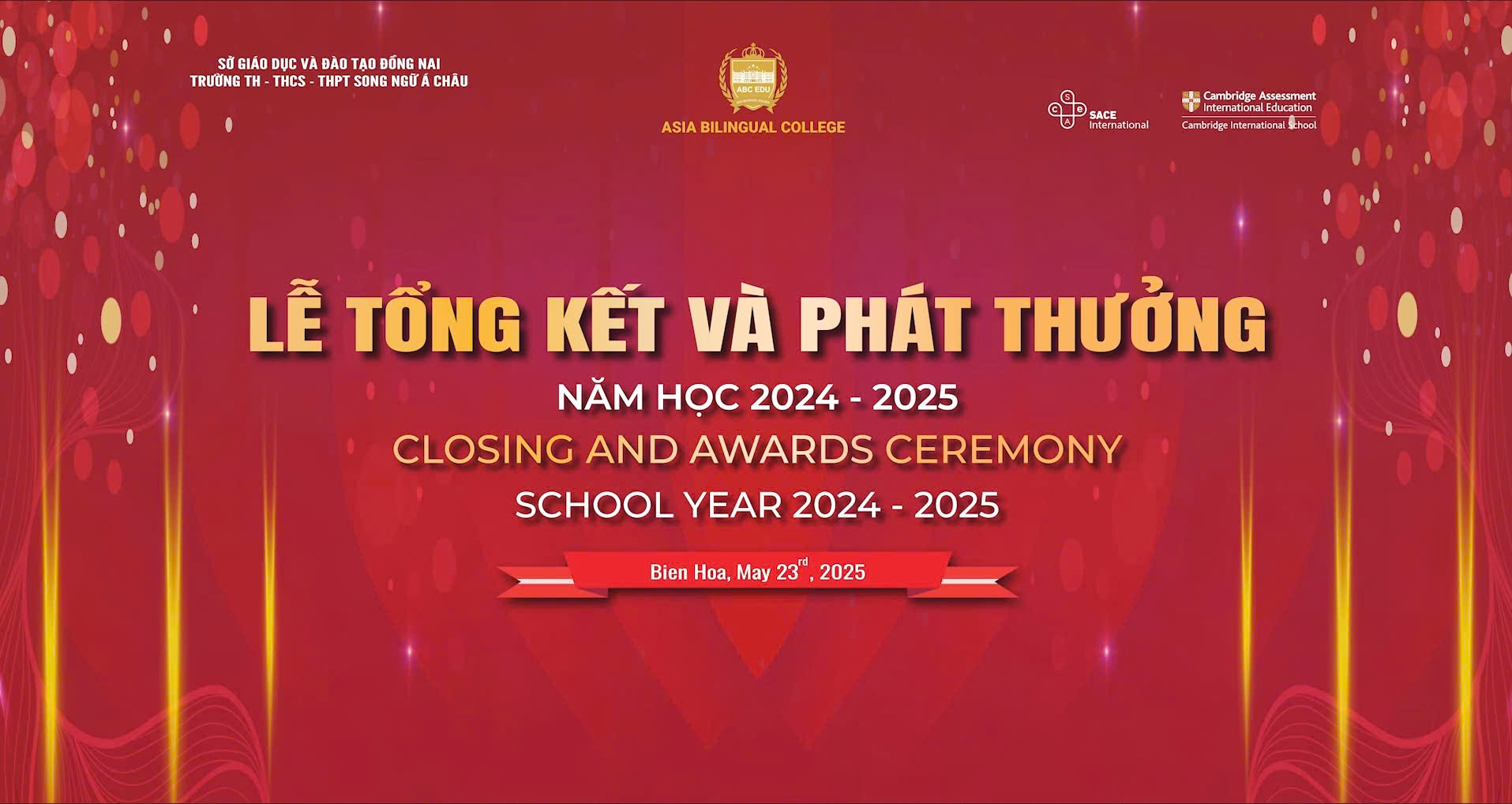LỄ TỔNG KẾT NĂM HỌC 2024–2025 TẠI TRƯỜNG SONG NGỮ Á CHÂU: NĂM HỌC KHÉP LẠI VỚI NIỀM TỰ HÀO VÀ HY VỌNG