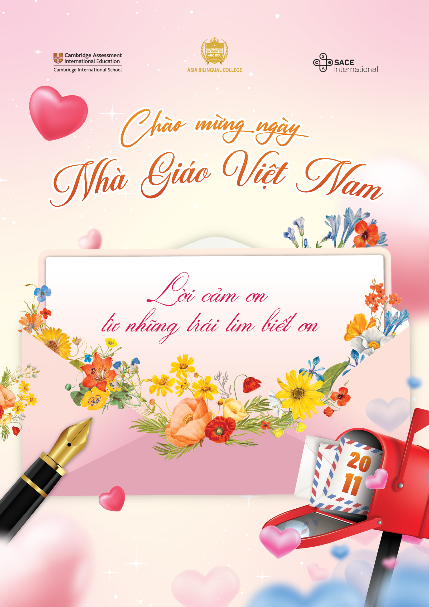 Lời cảm ơn từ những trái tim biết ơn